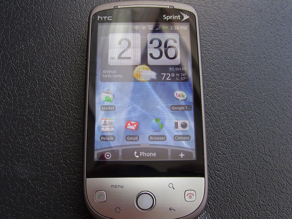 Sprint's first Android smartphone in 2009 definitely wasn't heroic.