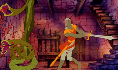 Dragon's Lair was the first laserdisc arcade game.