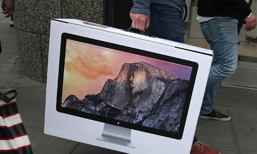 Once you use the iMac, you won't want to go back to using a laptop.