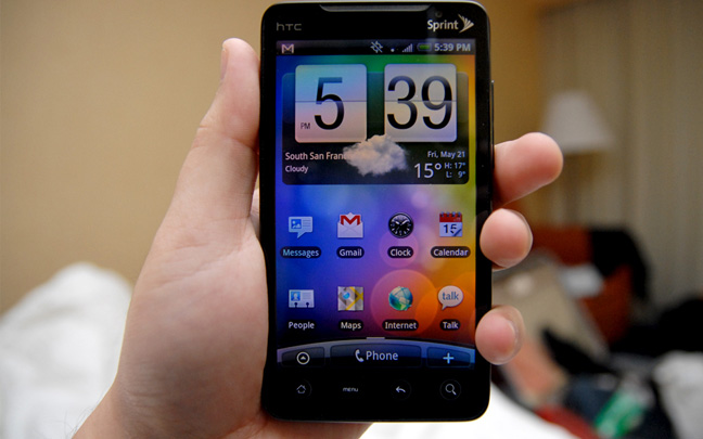 Sprint introduced the HTC EVO 4G in 2010.