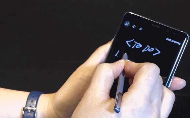 Samsung's Galaxy Note brought back the stylus.