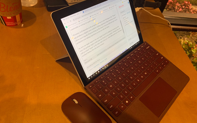 The Surface Go has a fantastic Type Cover.