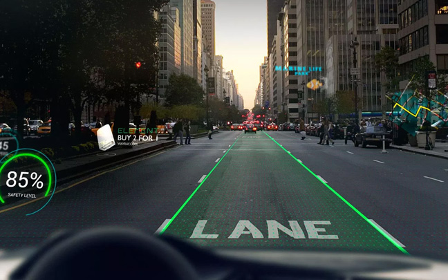 AR is coming to a car near you.