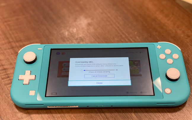 The Switch Lite has a very good battery life.