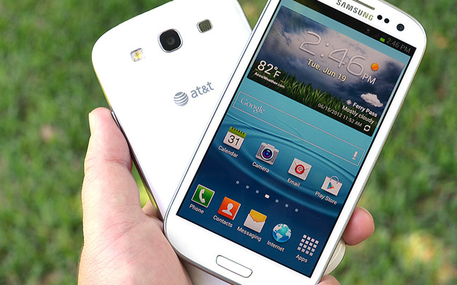 Samsung's innovative Galaxy S3 was introduced in 2012.