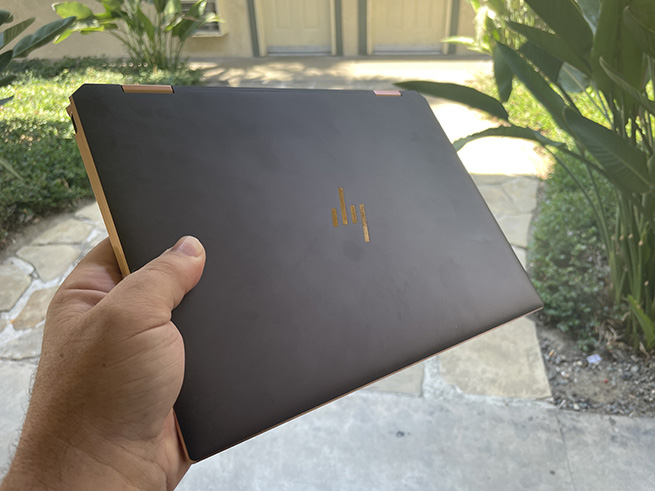 The HP Spectre x360 is incredibly thin.