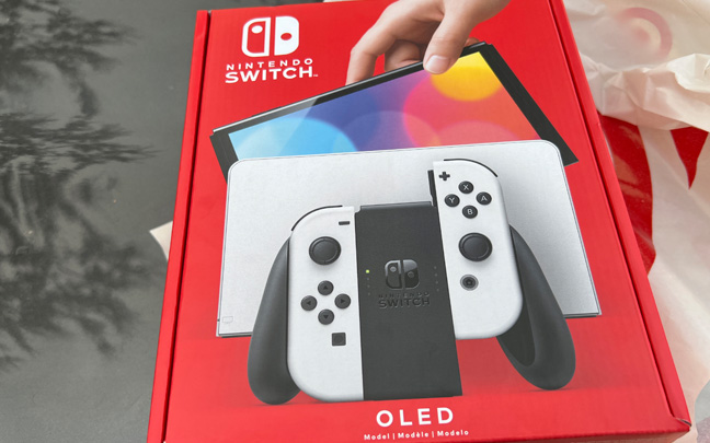 The Nintendo Switch OLED is hard to find.